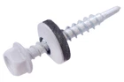 Саморез кровельный Apro 4.8 x 35 мм RAL 9006 (50 шт.) (SDS48359006)