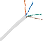 Кабель вита пара CMS U/UTP Cat 5E AWG 24 PVC бухта 305 метрів Білий (CMS-UU5E-IEWH 305)