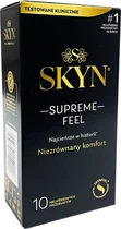 Презервативы Skyn Supreme Feel без латекса 10 шт (ROZ6501053566)