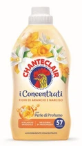 Пом'якшувач для прання білизни ChanteClair Concentrati Ammorbidente Fiori di arancio e Narciso Fabric Softener 1140 мл 57 прань