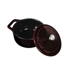 Порційна чавунна кастрюля 10 см 0,31 л Metallic Line Burgundy Edition Berlinger Haus (2000003089451)