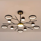 Світильник стельовий LED Ardero AL6121ARD 72W STORIA чорний + золото