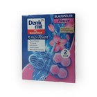 Туалетный блок для унитаза Denkmit Flower (2 шт)