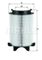 Фильтр воздуха Knecht LX1566 MAHLE (LX1566)
