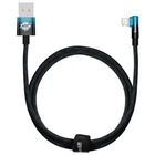 Кабель Baseus MVP 2 USB - Lightning, 2.4A, 1м Black/Blue (CAVP000021)