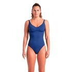 Купальник закритий для женщин Arena SWIMSUIT VICTORIA U BACK SOLID темно-синий Жен 42 008868-700 42