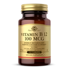 Витамин Б12 Solgar Vitamin B12 100 mcg (100 табл) цианокобаламин солгар