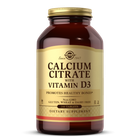 Цитрат Кальция + Витамин D3, Calcium Citrate with Vitamin D3, Solgar, 240 таблеток