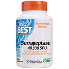 Натуральная добавка Doctor's Best Serrapeptase 40 000 SPU 90 капсул
