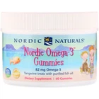 Омега-3 Смак Мандарина Nordic Naturals Omega-3 60 жувальних цукерок