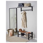 Полка для головных уборов TJUSIG IKEA 201.526.34 черный