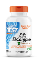 B-Комплекс, Fully Active B Complex, Doctor's Best, 60 гелевых капсул