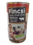 Влажный корм для собак Fincsi Финчи из говядины