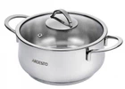 Каструля зі скляною кришкою Ardesto BlaСk Mars AR-0743-S 4,3 л 22 см 3662573
