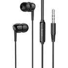 Проводные вакуумные наушники HOCO M99 Celestial universal earphones with microphone, 3.5mm, 1.2m, black