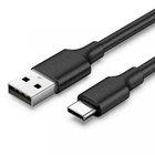 Кабель Ugreen USB-Type-C 1m 3A 18W Nickel Plating Black US287