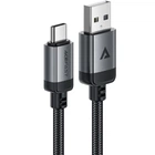 Кабель Acefast C20-04 USB 2.0 AM to Type-C M 1.2 м 3A aluminum alloy Black (6974316283782)