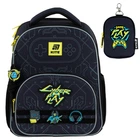 Рюкзак шкільний каркасний Kite Education Cyber K25-556M-2 M(130 — 145 см) 38х30х14 сірий
