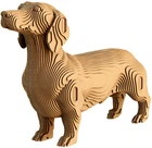 3D пазл-конструктор Cartonic 3D Puzzle Dachshund 72 элементов (CARTDACH)