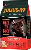 Сухой корм для взрослых собак высшего качества Julius-K9 Adult Menu С говядиной и рисом