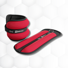 Утяжелители для ног и рук Hop-Sport HS-S003WB 2х1,5кг красные