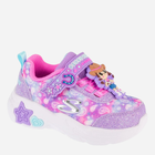 Дитячі кросівки для дівчинки Skechers 302214N-LVMT 21 Фіолетові (198376578411)