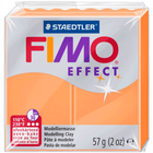 Полимерная глина Fimo Effect, 57 г., Неоновая Оранжевая, (8010-401)