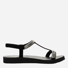 Sandały damskie płaskie Skechers 119292-BLK 35 Czarne (196311024665)