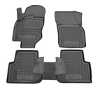 Автомобильные коврики в салон на Volkswagen Tiguan 24- черные Avto-Gumm Фольксваген Тигуан АМ0055141