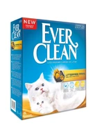 Грудкувальний бентонітовий наповнювач для котячого туалету Ever Clean Litterfree Paws Чисті Лапки з гранулами сіликагелю для довгошерстих котів 6 л (5060412214124)