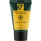 Піна для вмивання з екстрактом центели May Island 7 Days Secret Centella Cica Cleansing Foam 30 ml