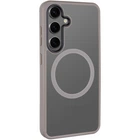 Чохол TPU+PC Metal Buttons with MagSafe Colorful для Samsung Galaxy S24 Grey