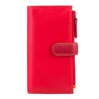 Кошелек женский кожаный красный Visconti RB-100 RED MULTI