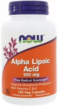 Добавка натуральна Now Foods Alpha Lipoic Acid 100мг Капсули