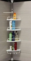 Кутова полиця для ванної кімнати Multi Corner Shelf Стійка Стелаж