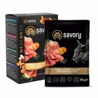 Влажный корм Savory для стерилизованных кошек Индейка с морковью в желе 85 г