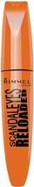 Тушь для ресниц Rimmel Scandaleyes Reloaded Черная 12 мл (3614222595526)
