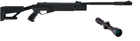 Пневматична гвинтівка Hatsan AirTact з посиленою газовою пружиною + приціл 3-9 × 40 Sniper AR - изображение 1