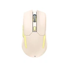 Беспроводная игровая мышь Fantech WGC2 Venom II Vibe, RGB, 800-4000DPI, 2.4GHz, 300mAh, 720h, Бежевый