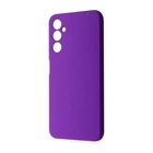 Чехол противоударный силиконовый WAVE Premium Full Silicone Cover для Samsung Galaxy A16 dark purple