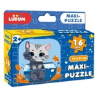 Дитячий пазл "Котик 1" Maxi-Puzzle ME5032-02, 16 елементів 23х21 см