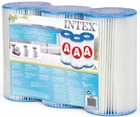 Картридж для фильтр-насоса Intex 29003 Тип "А" Набор 3 шт Белый
