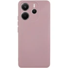 Чехол для Xiaomi Redmi Note 14 4G (Int. version) GETMAN TPU Liquid Silk Full Camera Розовый/Pink Sand