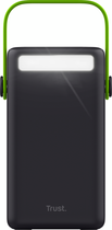 Акумулятор портативний літій-іонний power bank Trust Redoh XXL, 50000мА·год, 3хUSB-A/USB-C, 20W, чорний