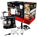 Кухонный комбайн 4-в-1 Zepline ZP-072, 3200W, Тестомес, Мясорубка, Блендер, Миксер, 7 л Чаша, 6 Скоростей