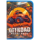 Папка для ручного труда на молнии А4 "Offroad muddy road" АП-1002-8
