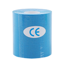 Кінезіо Тейп 7.5см х 5м спортивна тейп стрічка Kinesiology Tape, голубий