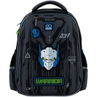 Рюкзак школьный GoPack Education Warrior 38x28x13 см 15 л серый (GO25-165M-6)
