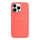 Чохол Silicone Case with MagSafe для iPhone 13 Pro Max Колір Pink Pomelo