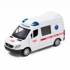 Автомодель дитяча Швидка допомога MERCEDES-BENZ SPRINTER TechnoDrive 250295 інерційна